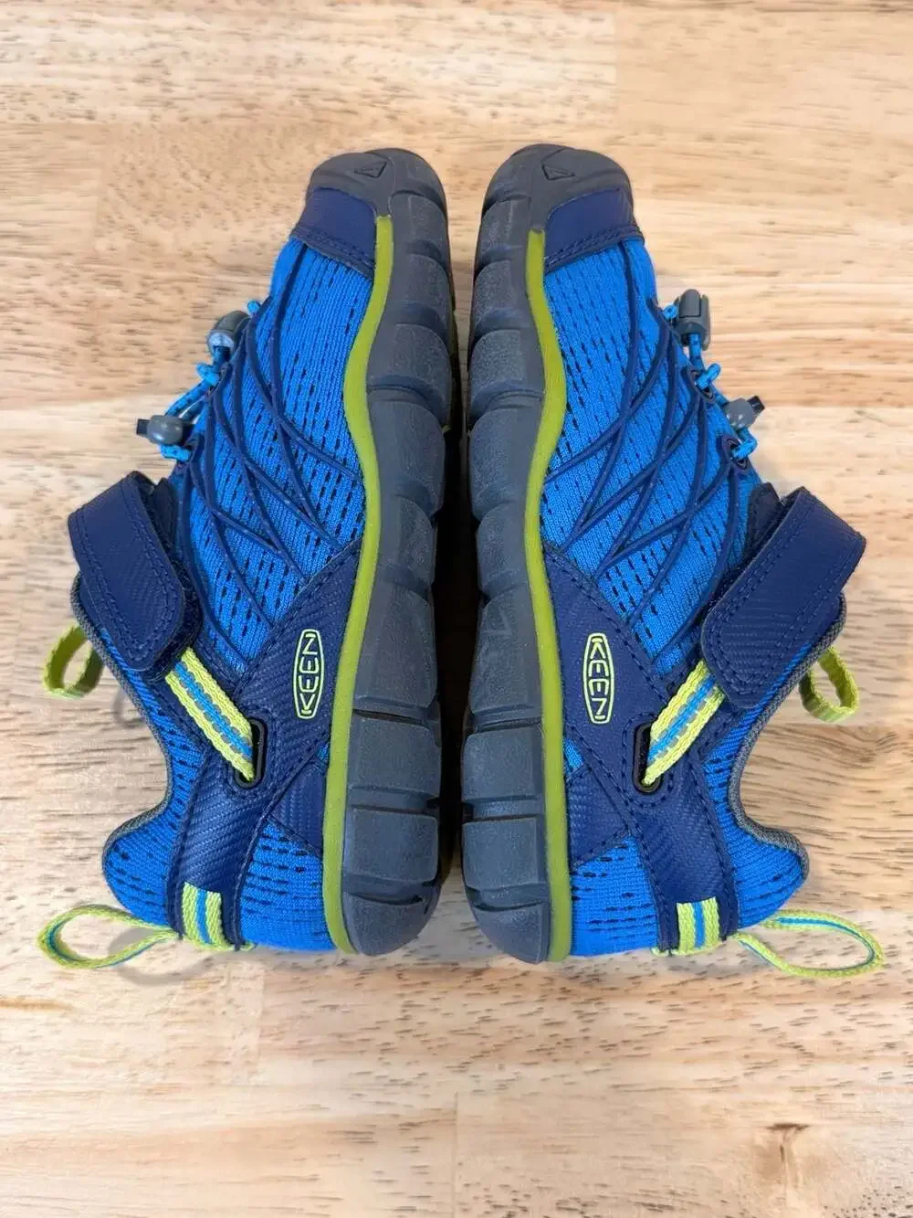 KEEN Kids Chandler CNX Hiking Sneaker, Blue ToddlerSiE 11